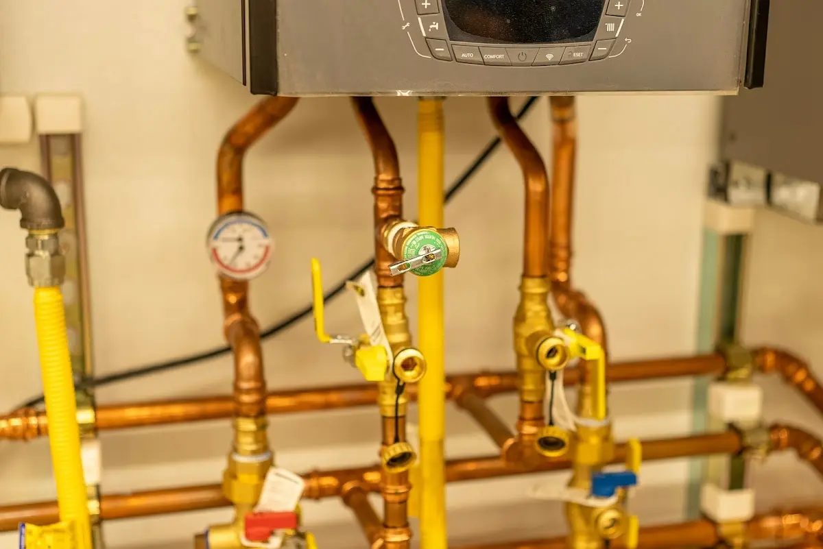 Licensed technician providing Slab Leak Repair for a homeowner in Norton Shores